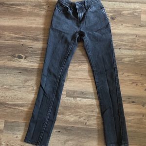 Black old navy size 12 girl jeans adjustable waist